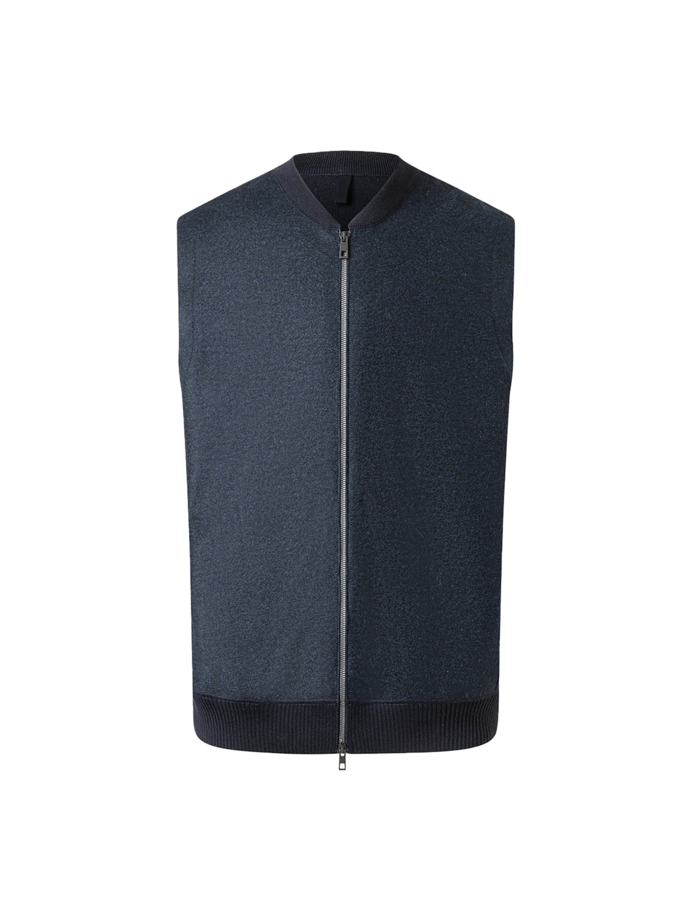 MAERZ Muenchen Bodywarmer in Blauw: voorkant