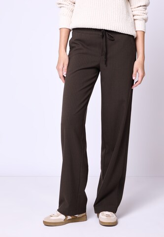 Street One Studio Loosefit Hose in Braun: Vorderseite