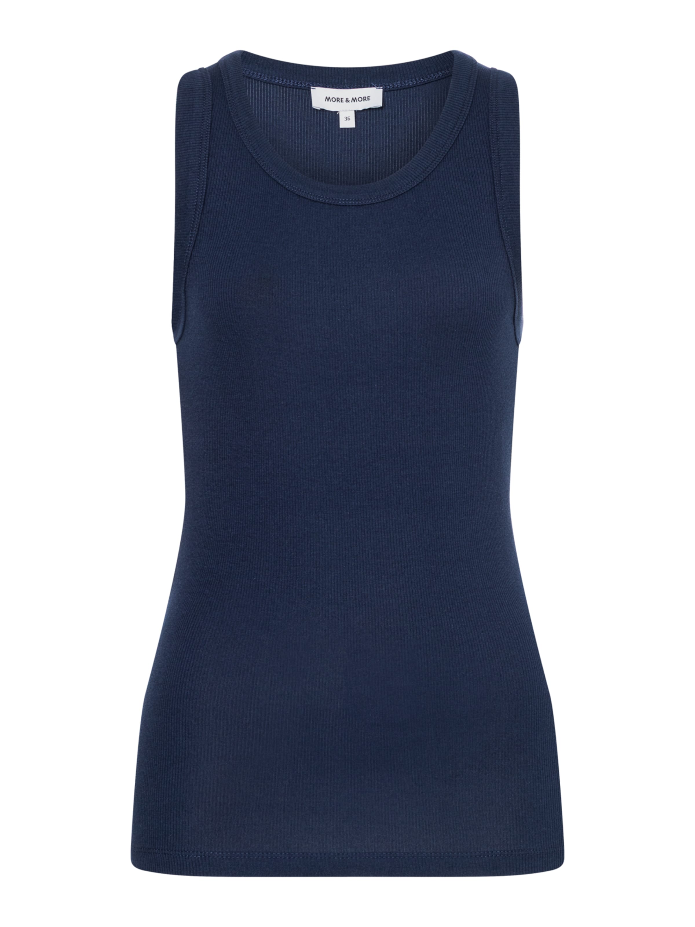 MORE & MORE Top in Blau: Vorderseite