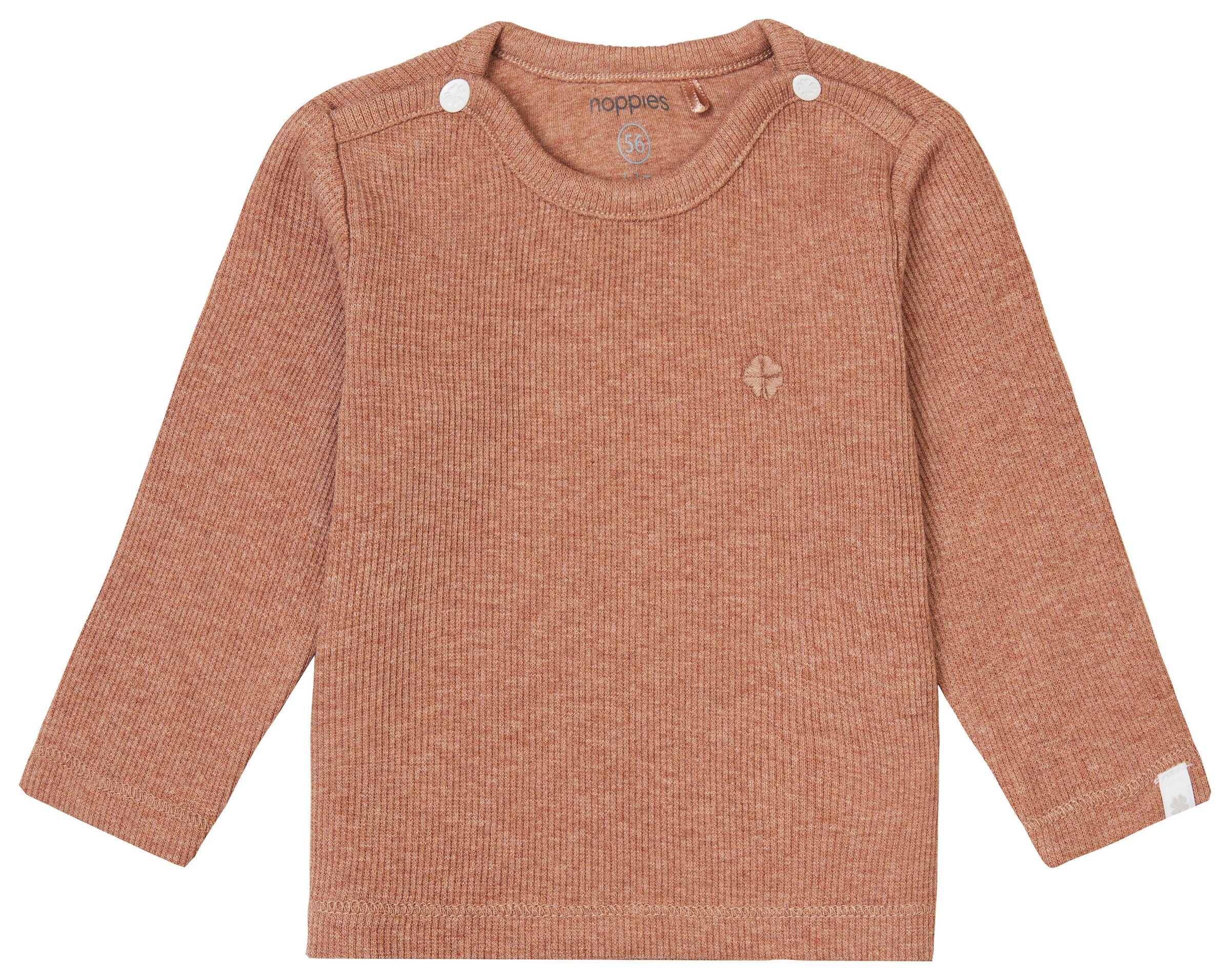 T-Shirt 'Natal' Noppies en marron : devant