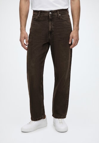 JACK & JONES Regular Jeans 'JJIRON JJCREW' in Schwarz: Vorderseite