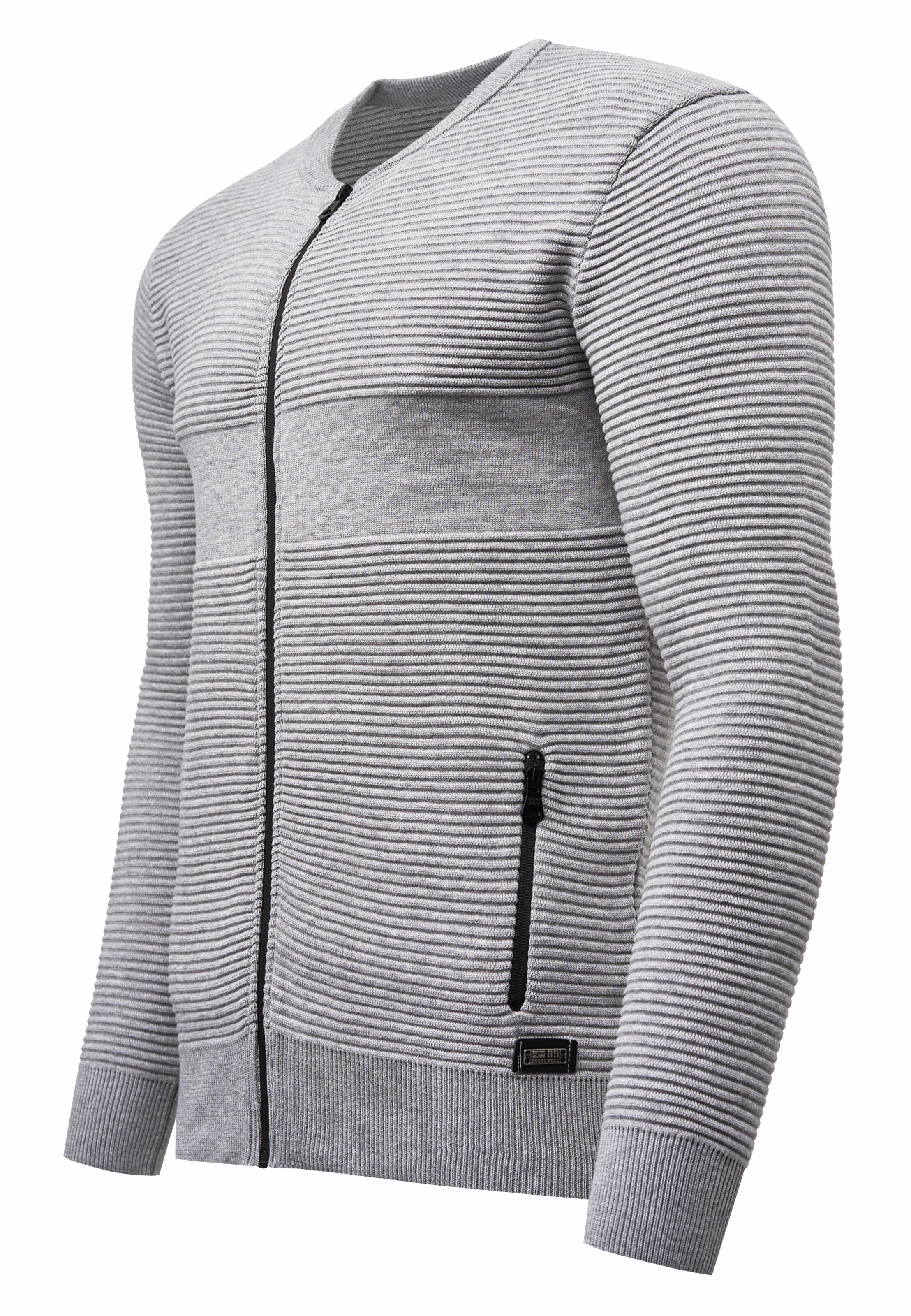 Rusty Neal Knit cardigan in Grey