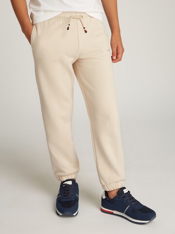 TOMMY HILFIGER Tapered Hose in Beige: Vorderseite