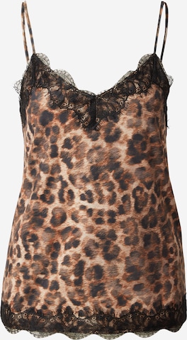 OUI Toppi värissä ruskea: etupuoli