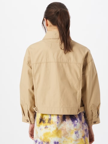 LEVI'S ® Between-Season Jacket 'Loose Utility Trucker' in Beige