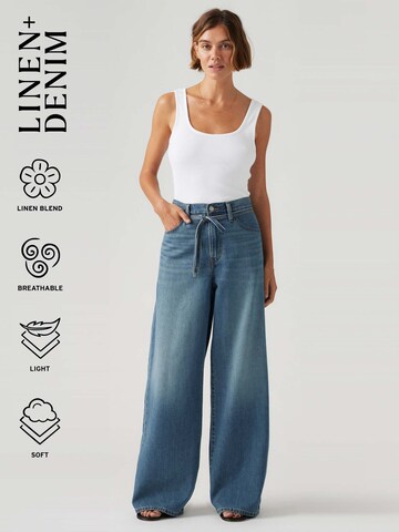 Wide leg Jeans 'XL STRAIGHT' di LEVI'S ® in blu: frontale