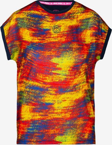 BIDI BADU T-Shirt 'Majira Tech' in Rot: predná strana