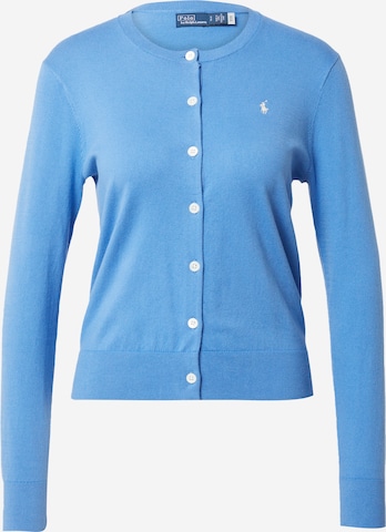 Polo Ralph Lauren Knit Cardigan in Blue: front