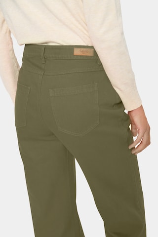 SAINT TROPEZ Wide leg Jeans 'Ilu' in Green
