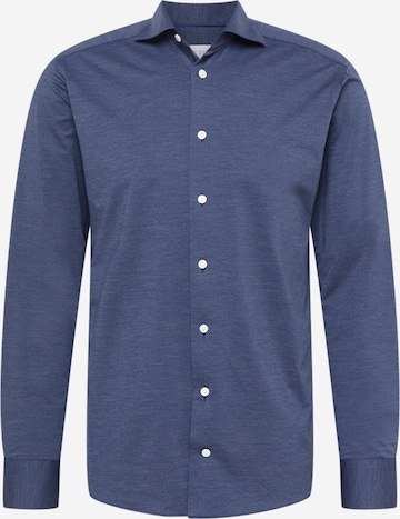 ETON Regular fit Button Up Shirt in Blue: front