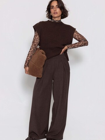 SASSYCLASSY Strickweste‌‌‌‌‌‌ in Braun