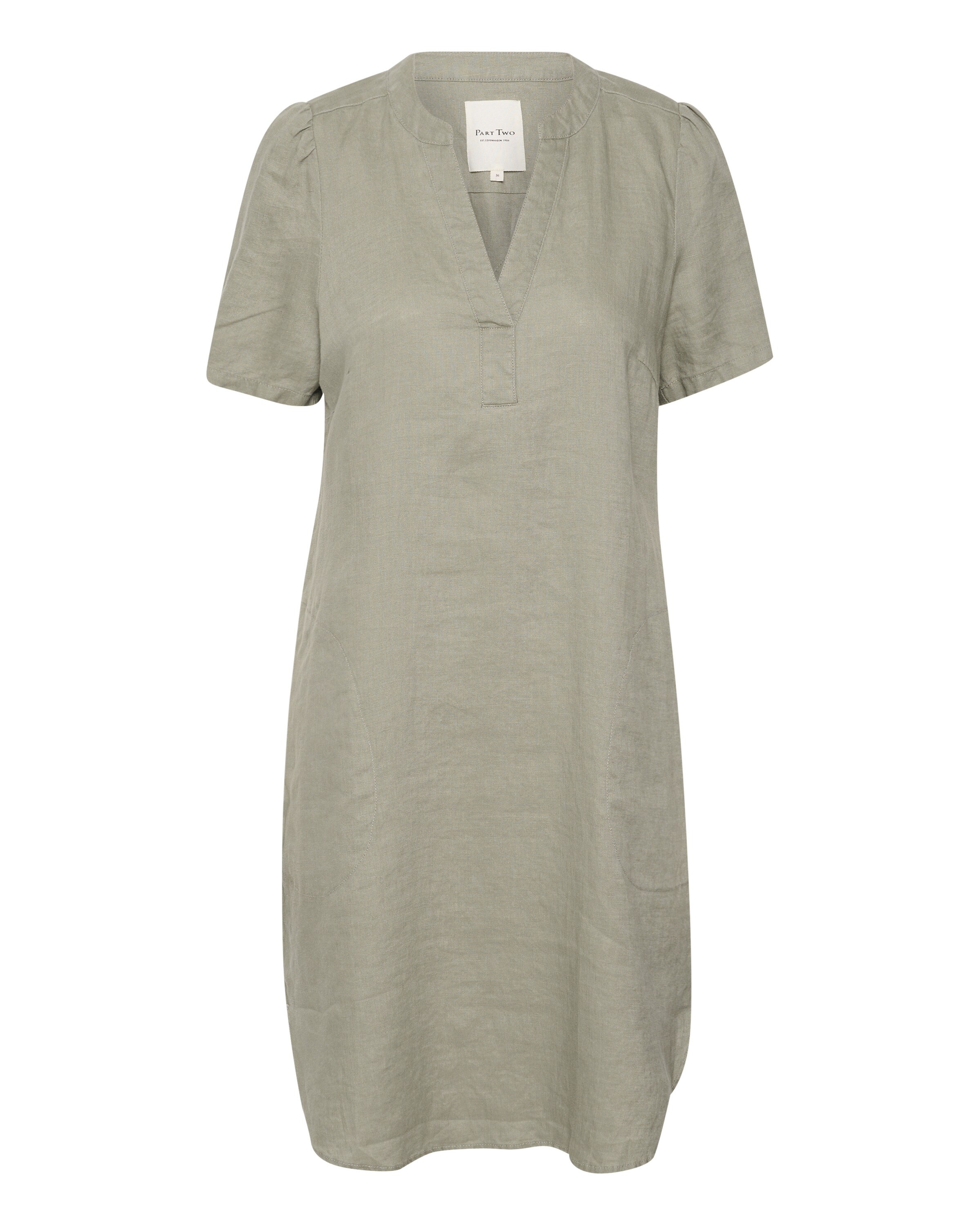 Part Two Kleid 'Aminase' in Grün: Vorderseite