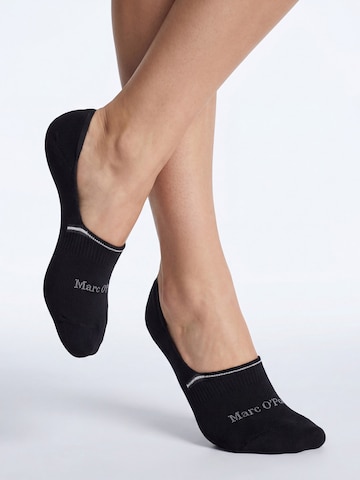 Chaussure basse Marc O'Polo en noir : devant