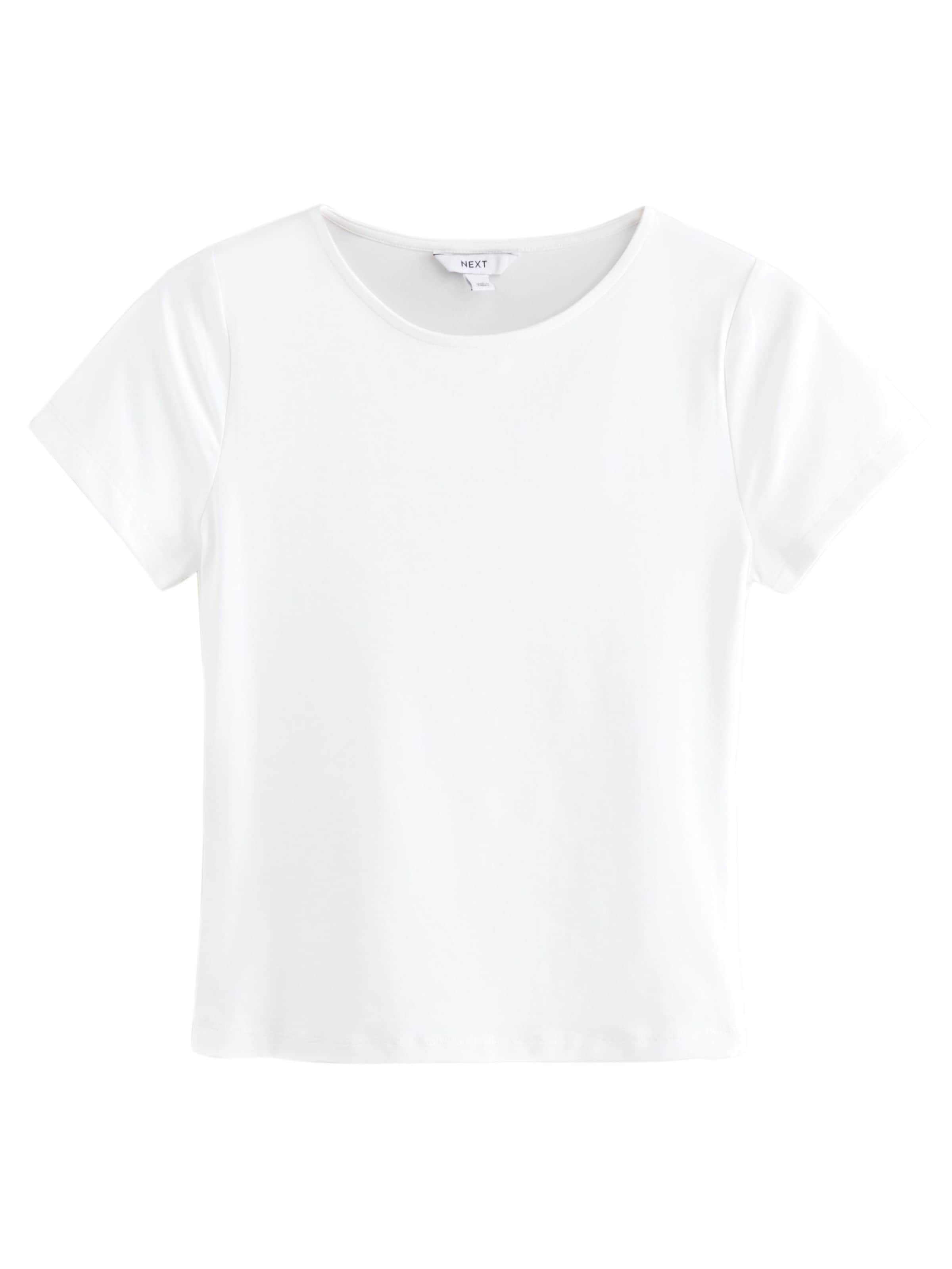 Next Tričko - Biela: predná strana