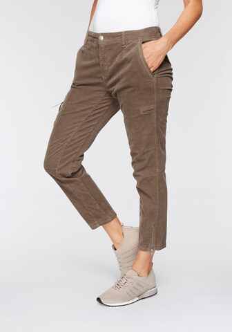 MAC Regular Broek in Bruin