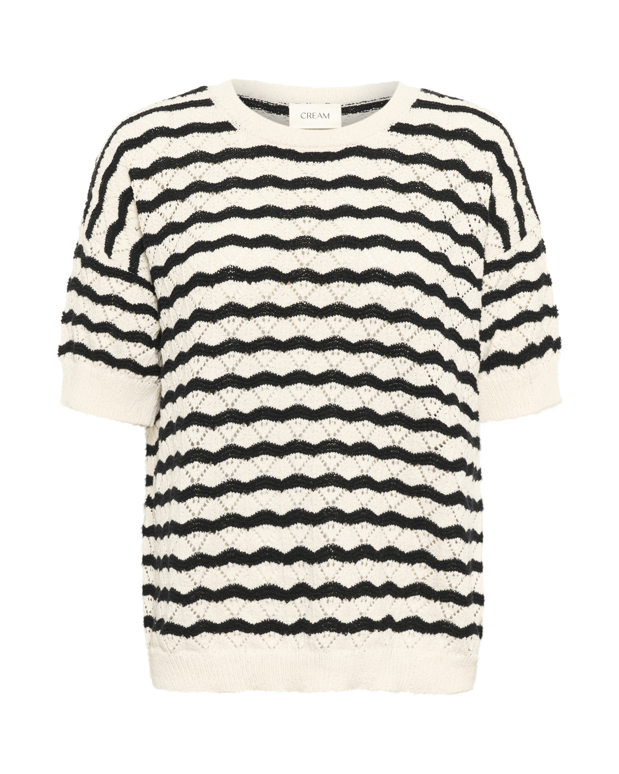 Cream Svetr 'CR Holiday' – bílá: přední strana