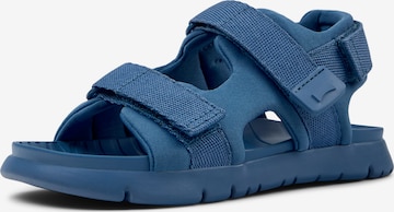 Calzatura aperta 'Oruga' di CAMPER in blu: frontale