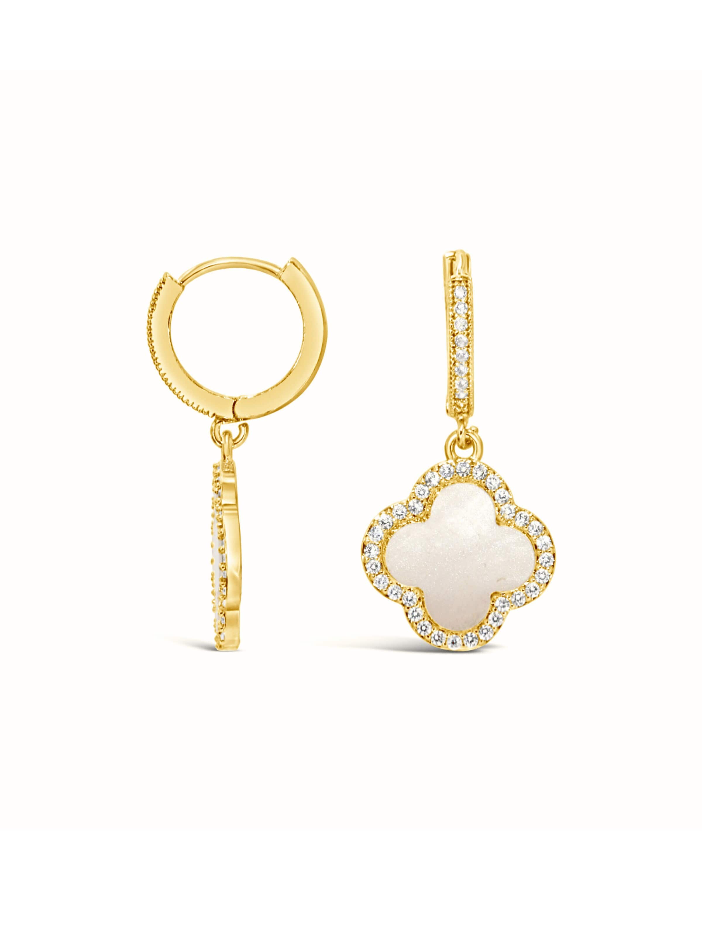 ARS-ARGENTI Earrings 'LUCKY LUXE' in Gold: front