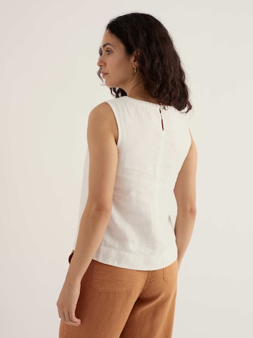 Seasalt Cornwall - Blusa 'Lighthouse Station' em branco