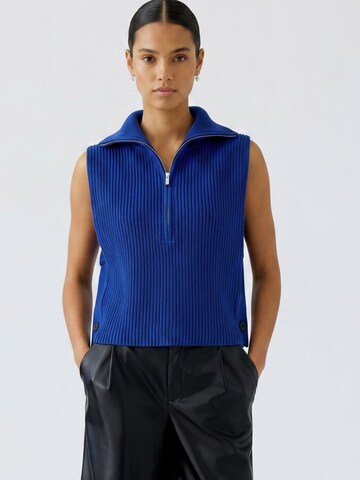 OUI Pullover in Blau: Vorderseite