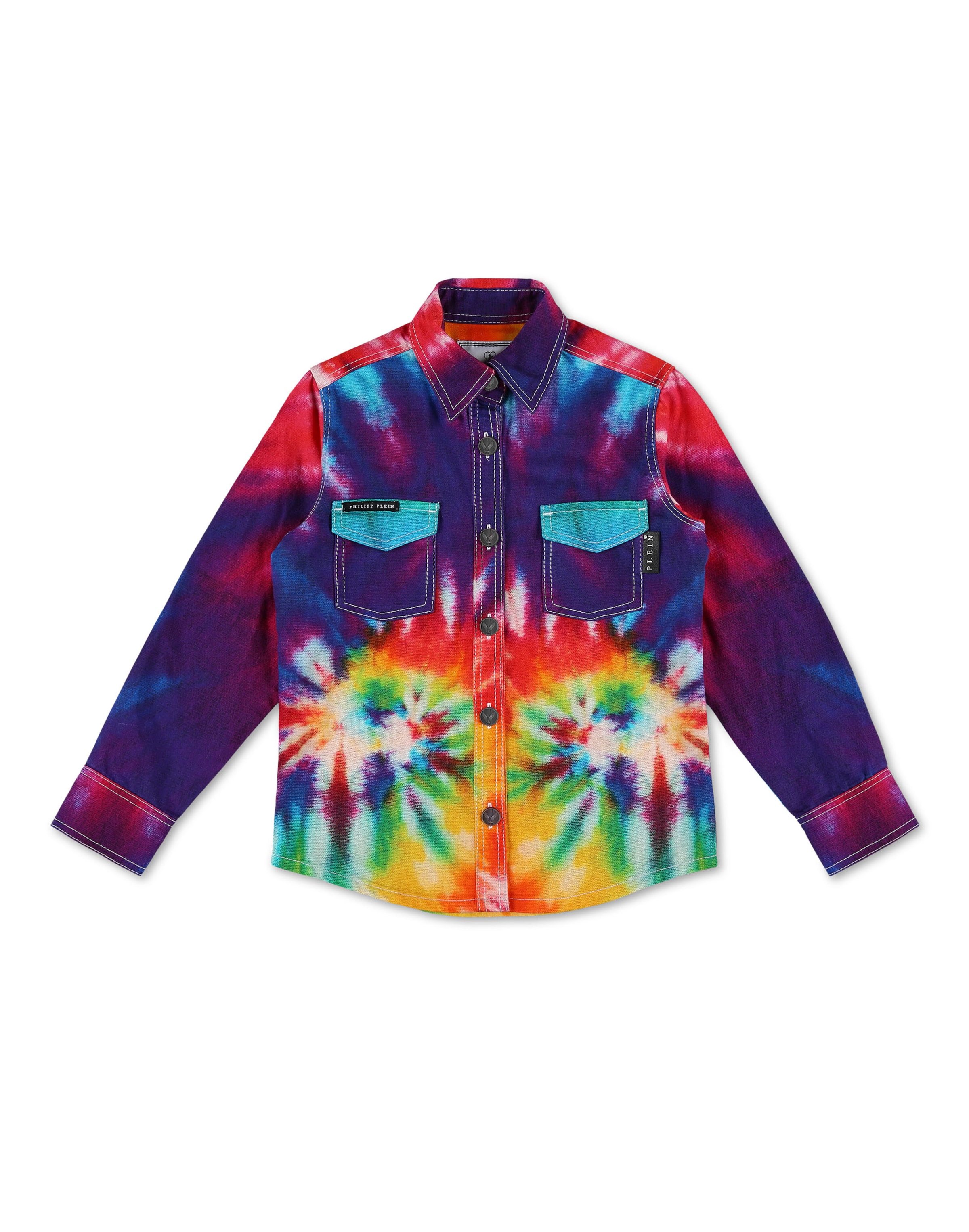 Camicia da donna di Philipp Plein in colori misti: frontale
