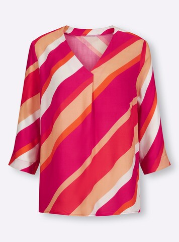 heine Bluse i pink