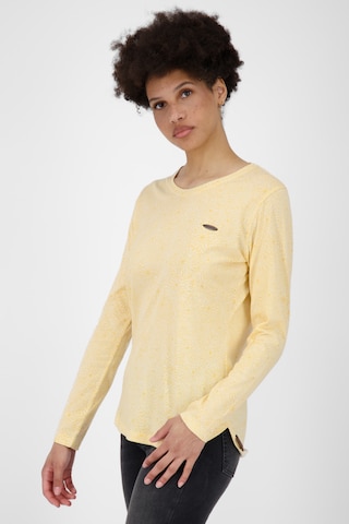 T-shirt 'LeaAK' Alife and Kickin en jaune