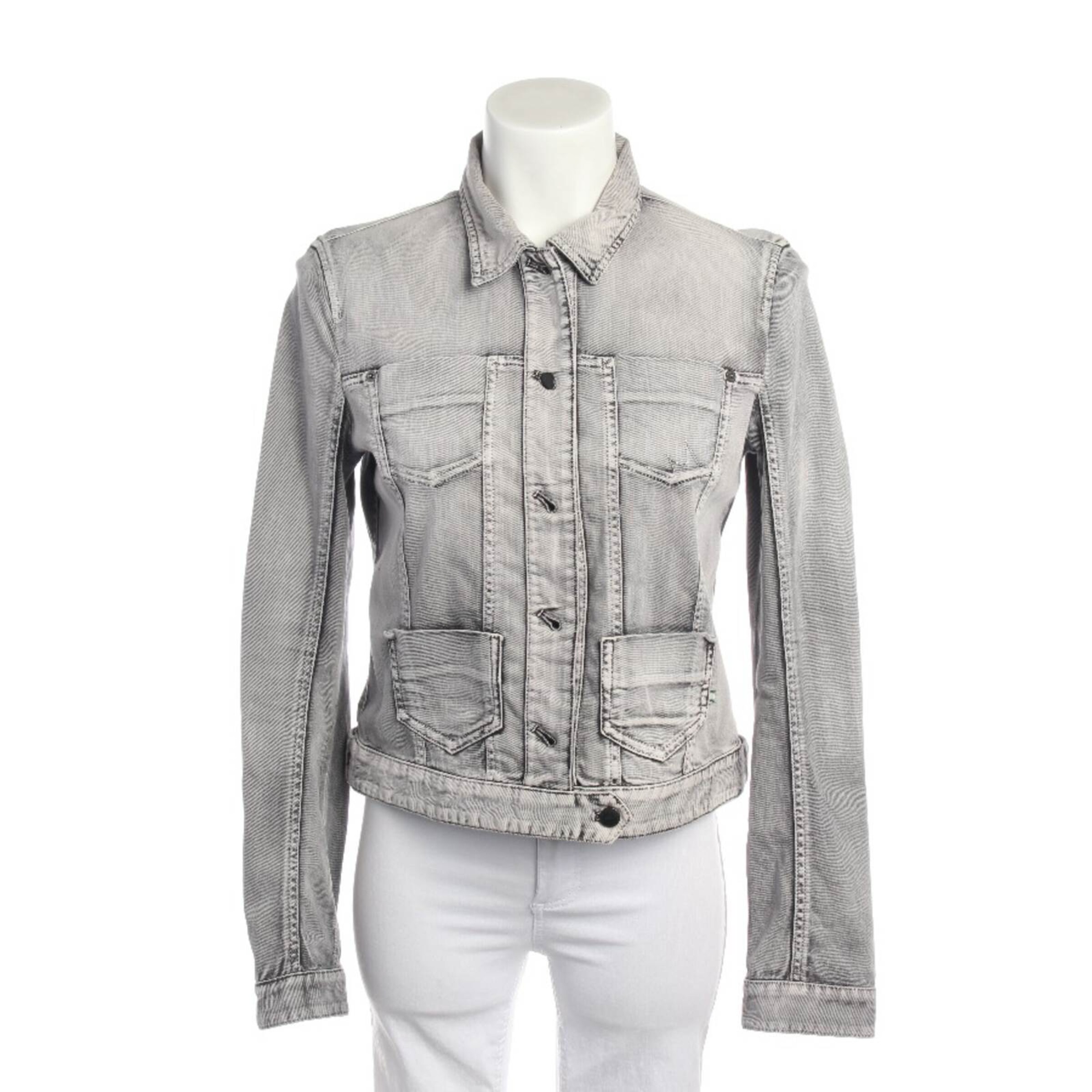 Marc Cain Sommerjacke M in Grau: Vorderseite