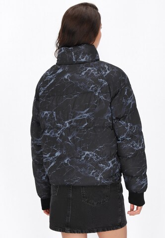 myMo ROCKS Демисезонная куртка в Черный