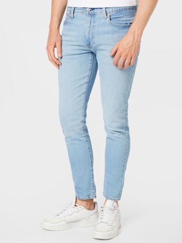 LEVI'S ® Tapered Jeans '512™ Slim Taper' in Blauw: voorkant