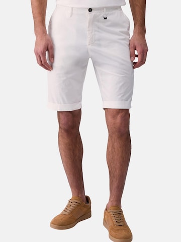 Liu Jo Regular Chino 'LIU JO UOMO PANTA BERMTELA PANTALONCINO' in Wit: voorkant