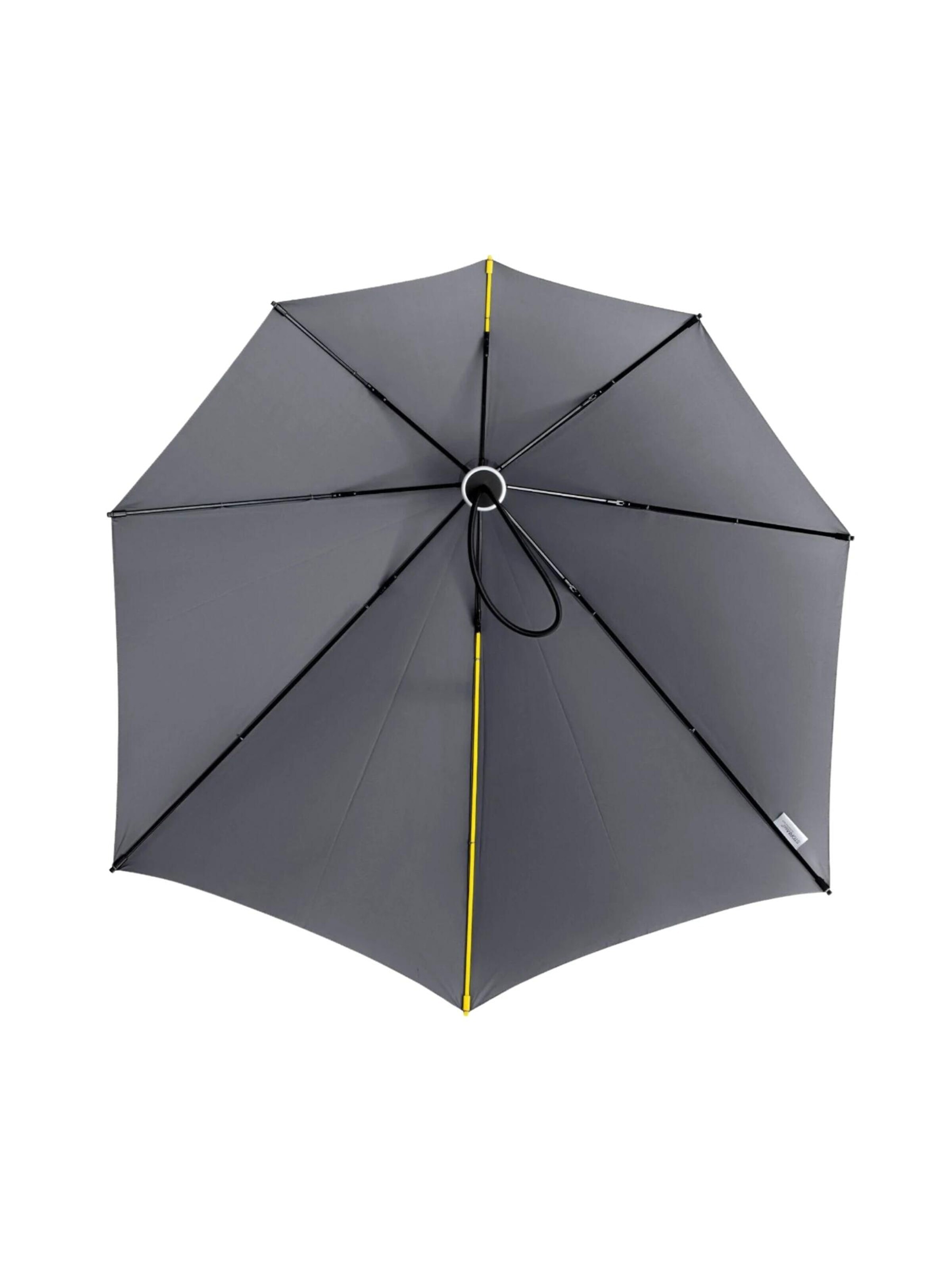 Parapluie 'Stormaxi Aerodynamischer Sturmregenschirm Windproof' Maxte en gris