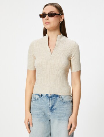 Koton Sweater in Beige: front