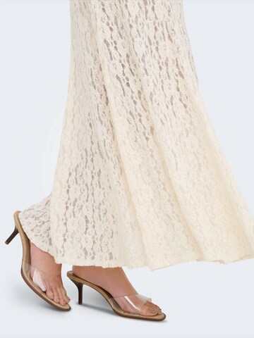JDY Skirt 'JDYGALLAS' in Beige