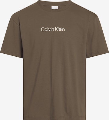Calvin Klein Shirt in Bruin: voorkant