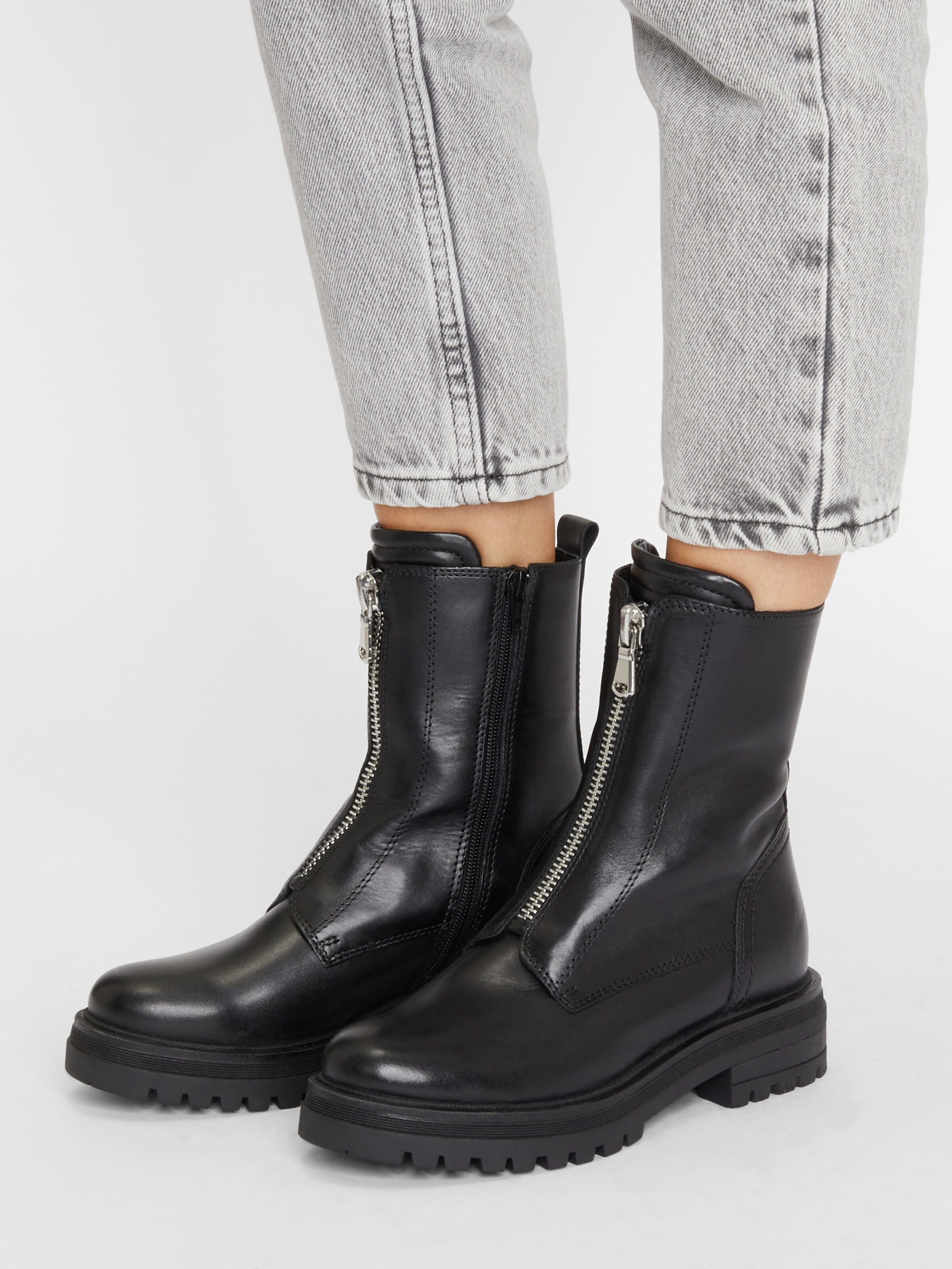 Zwarte PS POELMAN Hoge laarzen R17646-L1184 | Omoda