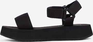 Calvin Klein Jeans Sandale in Schwarz: Vorderseite