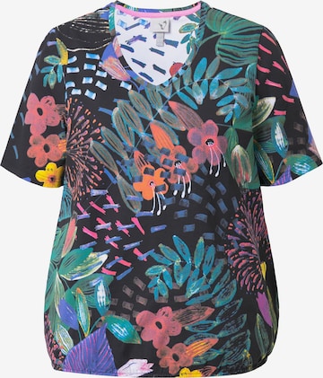 Ulla Popken Shirt in Black: front