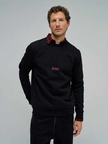 Salsa Jeans Sweater in Black: front