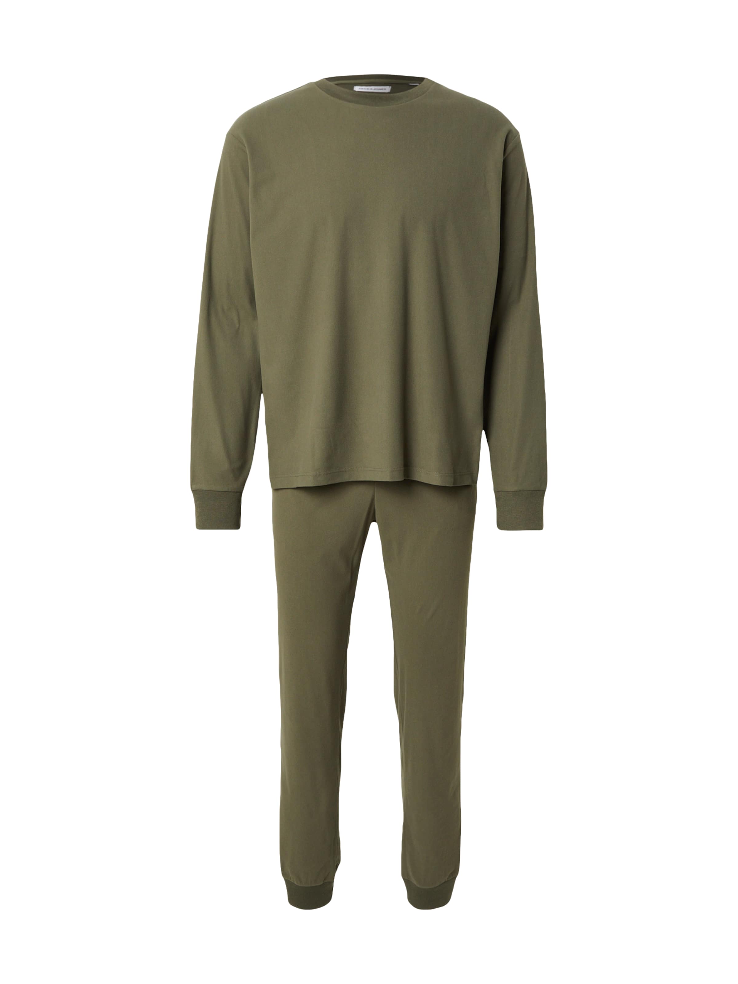 JACK & JONES Домашний костюм 'JACSOLID' в Темно-зеленый, Обзор товара