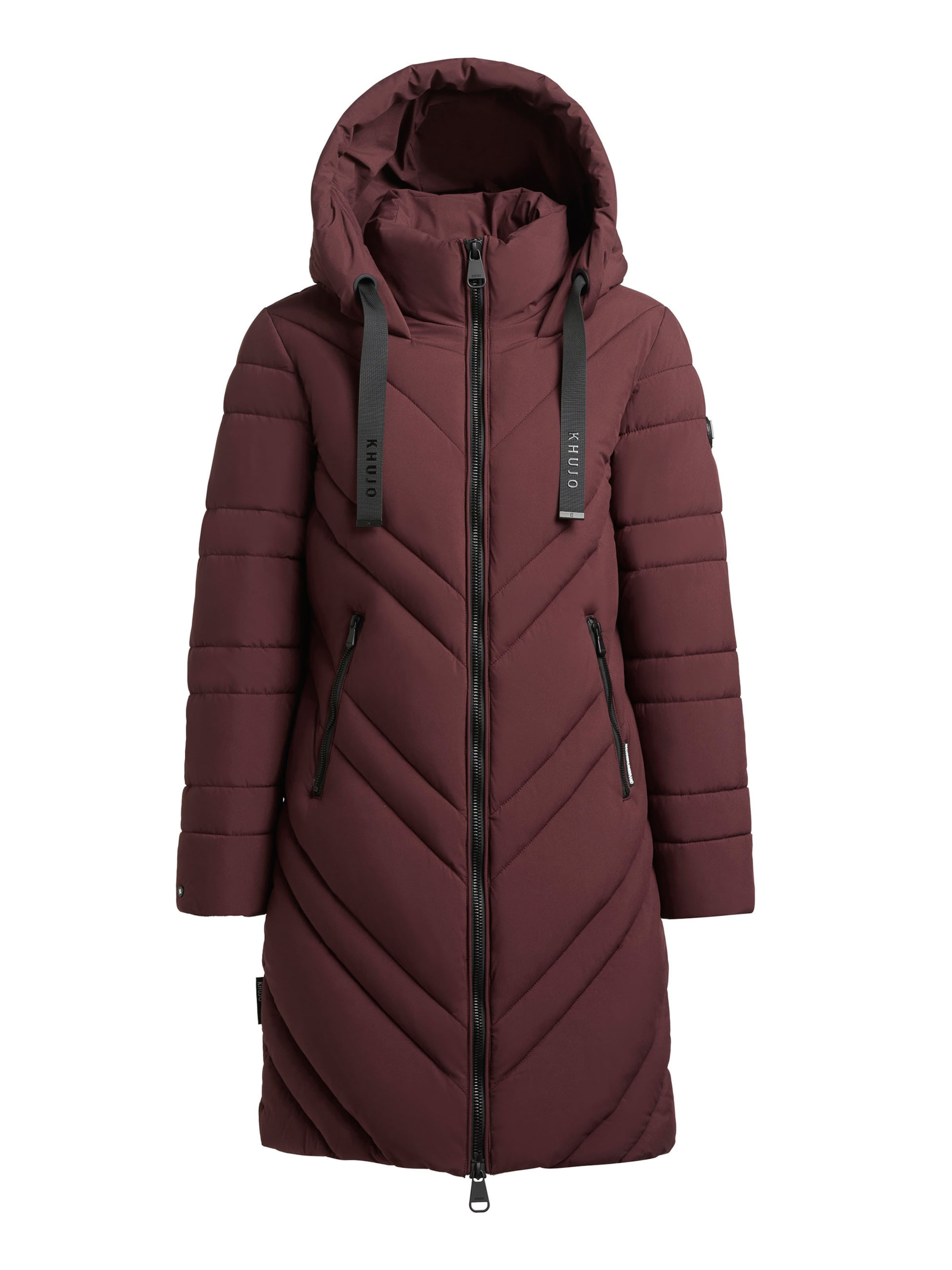 Cappotto invernale 'Taby' di khujo in rosso: frontale