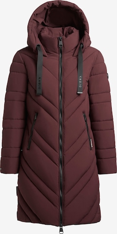 khujo Mantel 'Taby' in Rot: Vorderseite