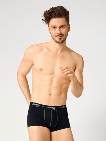 SLOGGI Boxer shorts ' Start ' in Black: front