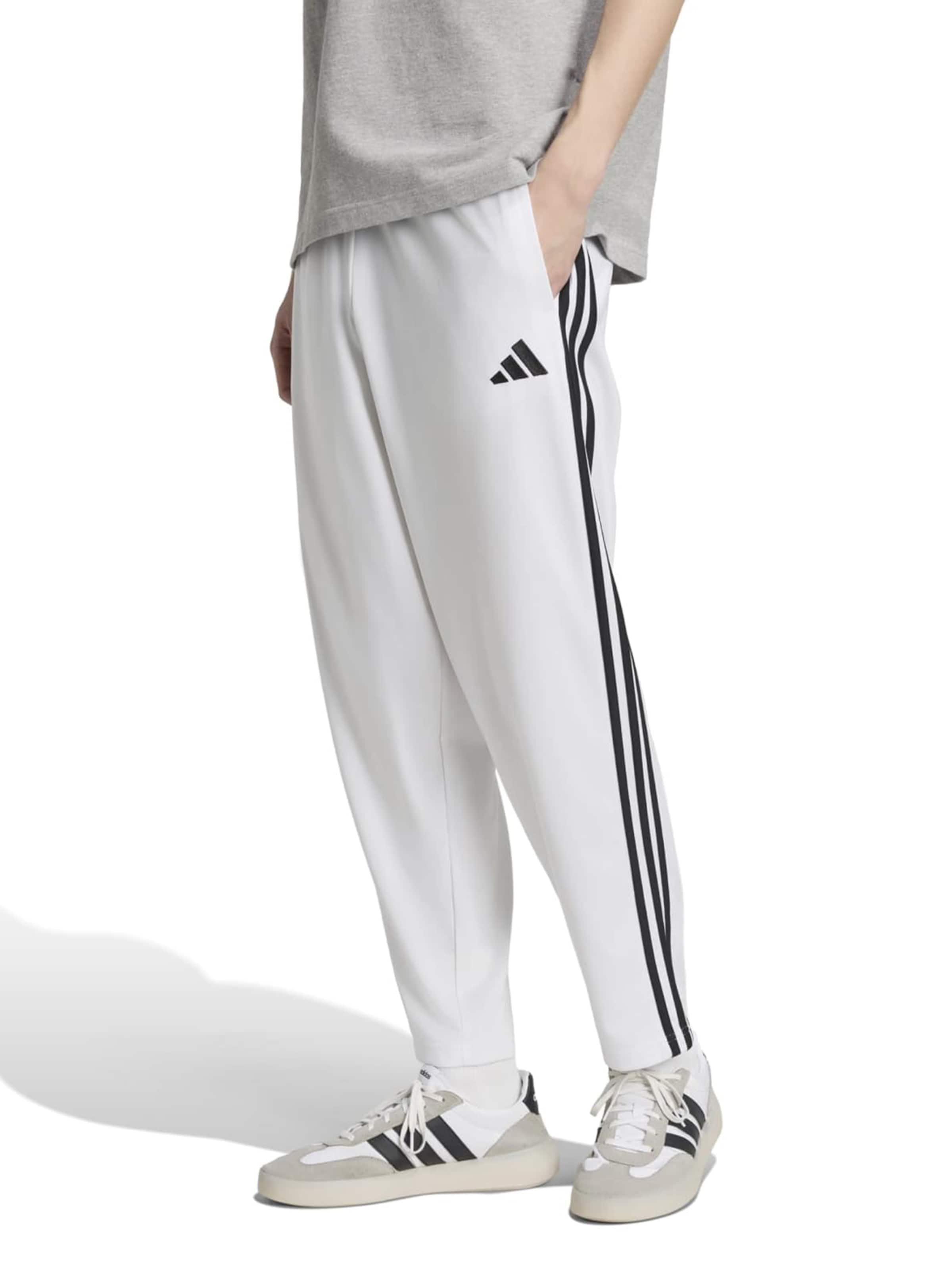ADIDAS SPORTSWEAR Regular Sportbroek 'DAYRDY' in Wit: voorkant