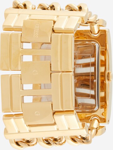 GUESS Zegarek analogowy w kolorze złoty