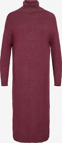VILA Knit dress 'VIRill' in Red: front