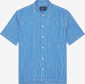 Marc O'Polo Regular fit Overhemd in Blauw: voorkant