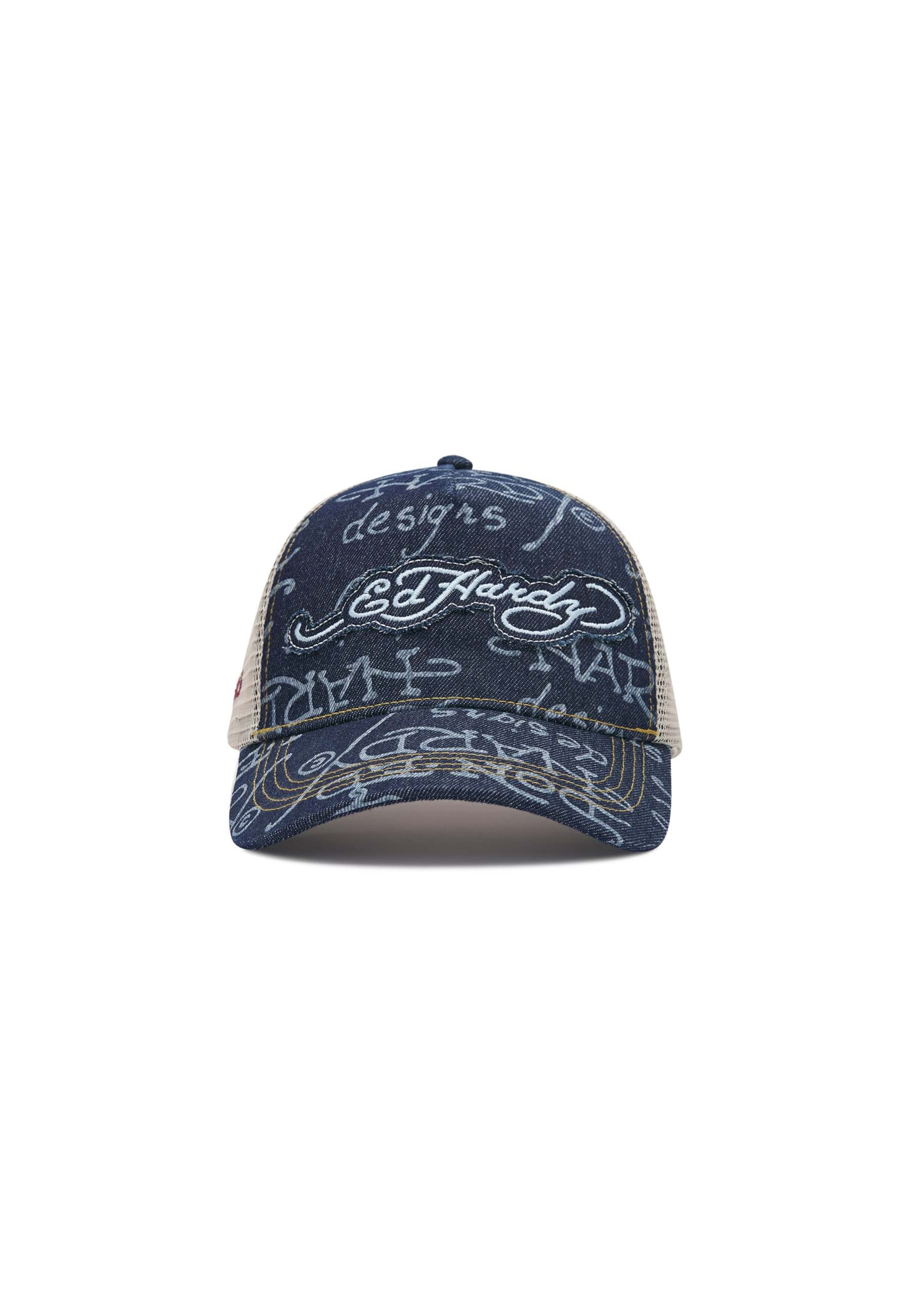 Ed Hardy Hætte i blå