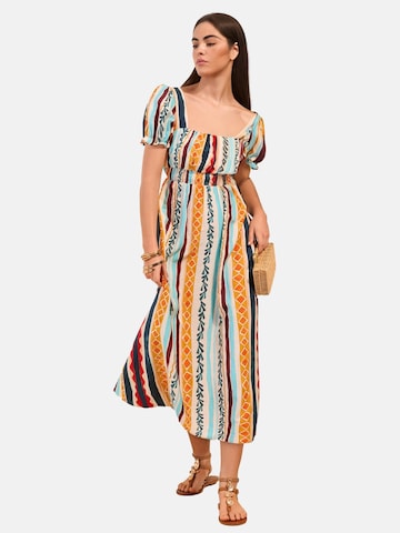 Friends Like These - Vestido de verano en azul: frente