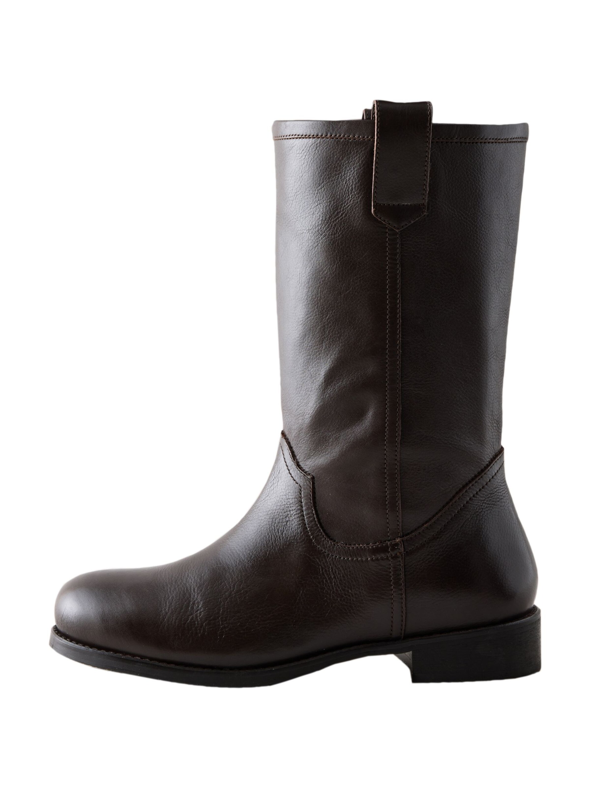 Next Boot in Brown: front